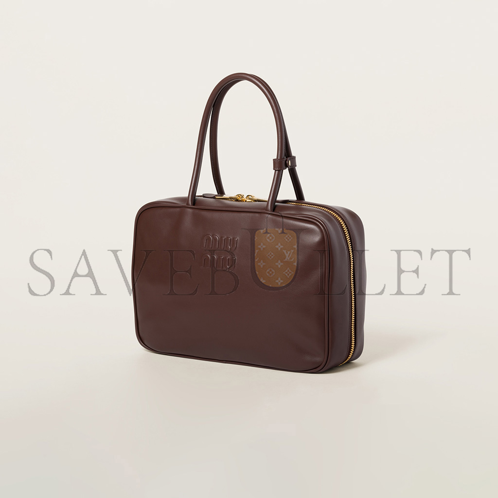 M1v M1v leather beau bag 5bb117 (34*23*10cm)